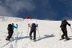 Snow shoe hiking, Weinebene 2012